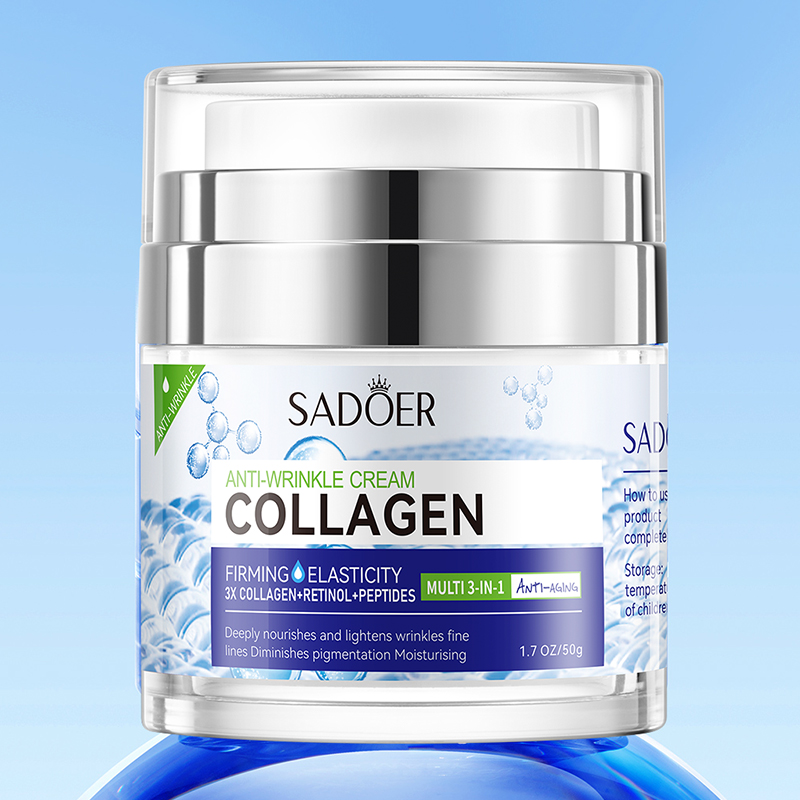 Retinol Vitamin A Cream - SADOER Krim Wajah Kolagen Vitamin C