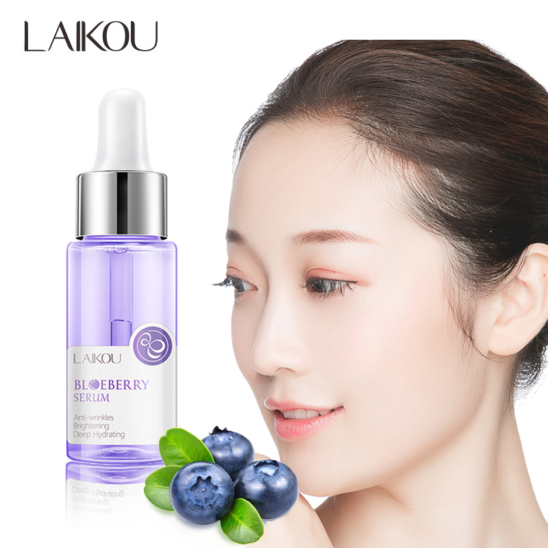 Skincare Garnier - LAIKOU Serum Wajah bluberi, perawatan kulit