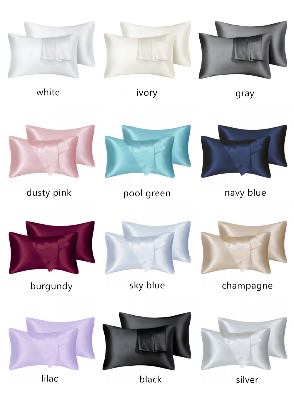 Skincare Queen - 2 buah/lot sarung bantal Perawatan Kulit
