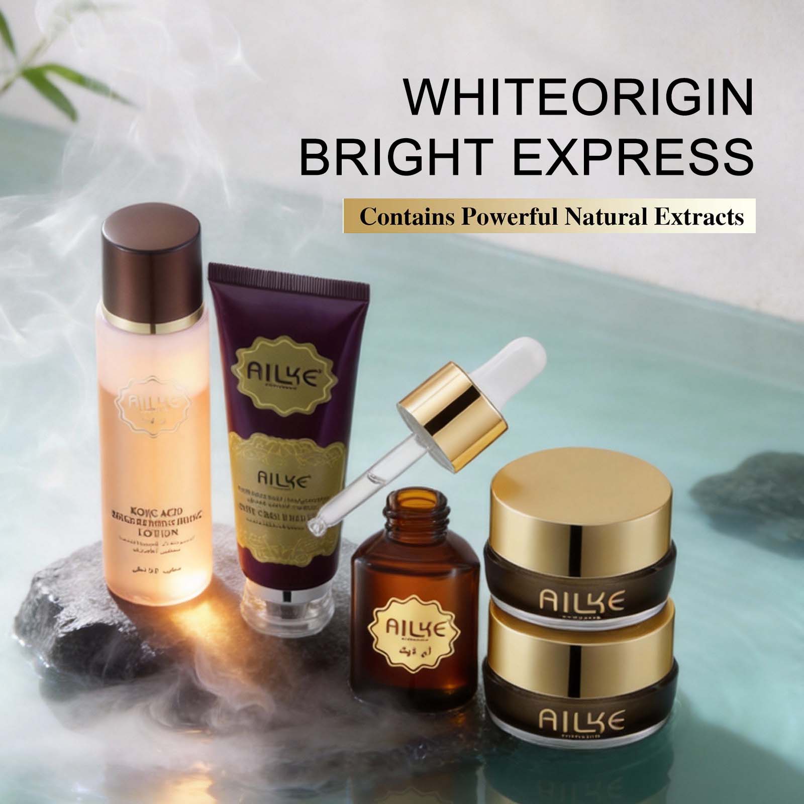 Skincare Niacinamide - AILKE Perawatan Wajah Pemutih Untuk Wanita,