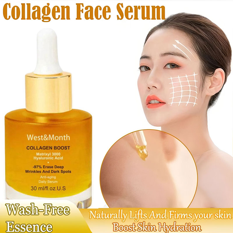 Skincare Garnier - Serum Wajah Tanpa Bilas, Esens Kolagen,
