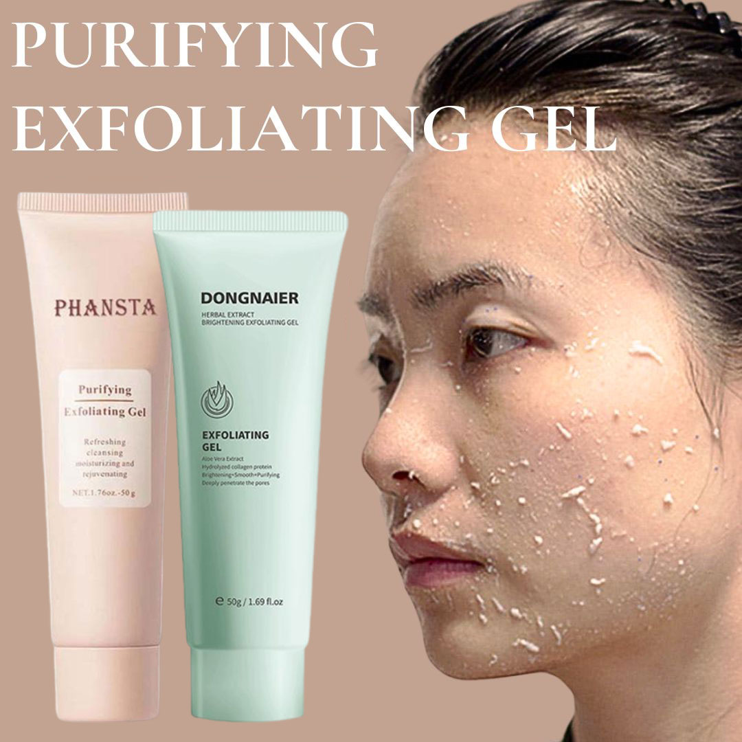 Skincare Herbal - Gel Pengelupas Pencerah, Krim Scrub Pembersih