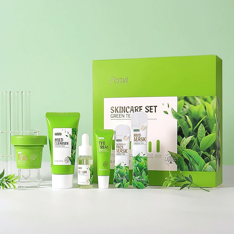 Skincare Niacinamide - 6 buah/kotak Set Perawatan Kulit teh