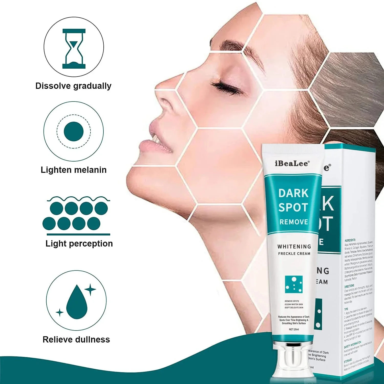 Melasma krim wajah, perawatan  - Skincare Niacinamide ulasan dan harga