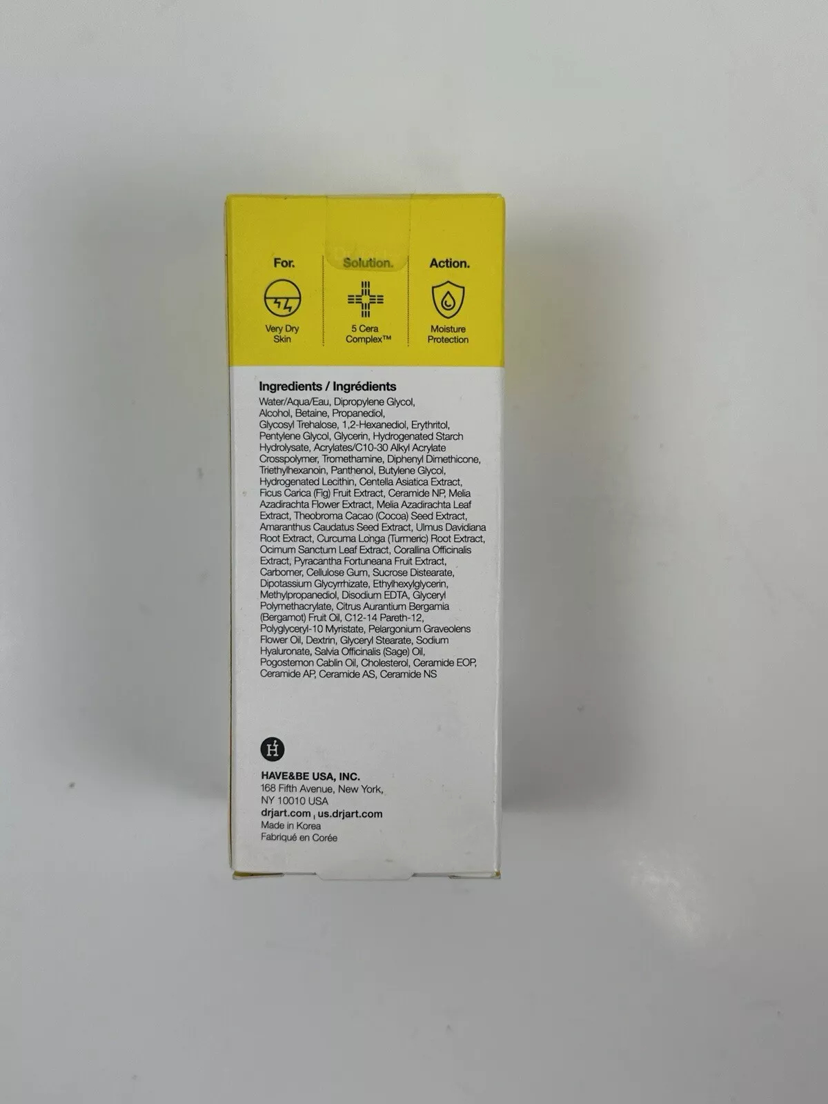 Dr. Jart + cairan Ceramidin To - Skincare Garnier ulasan dan harga