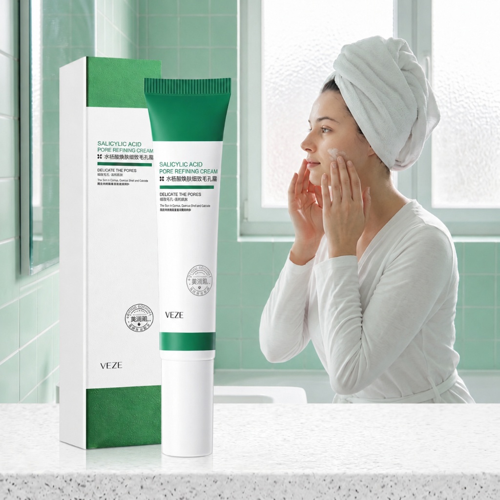 Krim Penghalus Pori-pori Asam  - Skincare Salicylic Acid ulasan dan harga