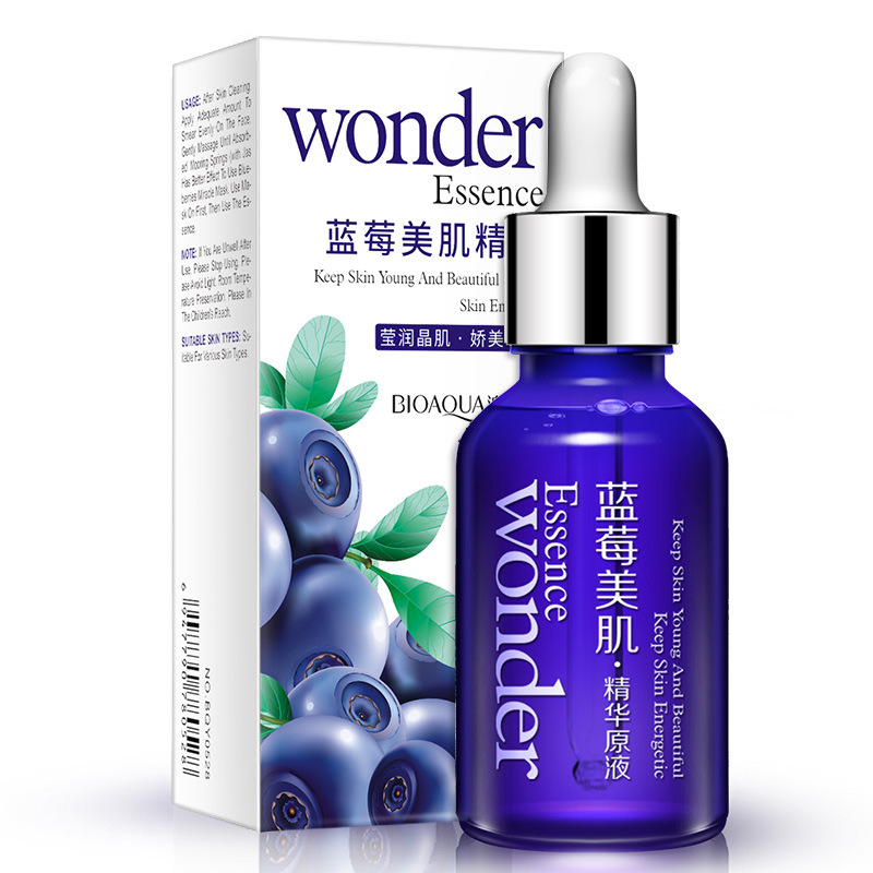 BIOAQUA Blueberry Serum Pengan - Skincare Garnier ulasan dan harga
