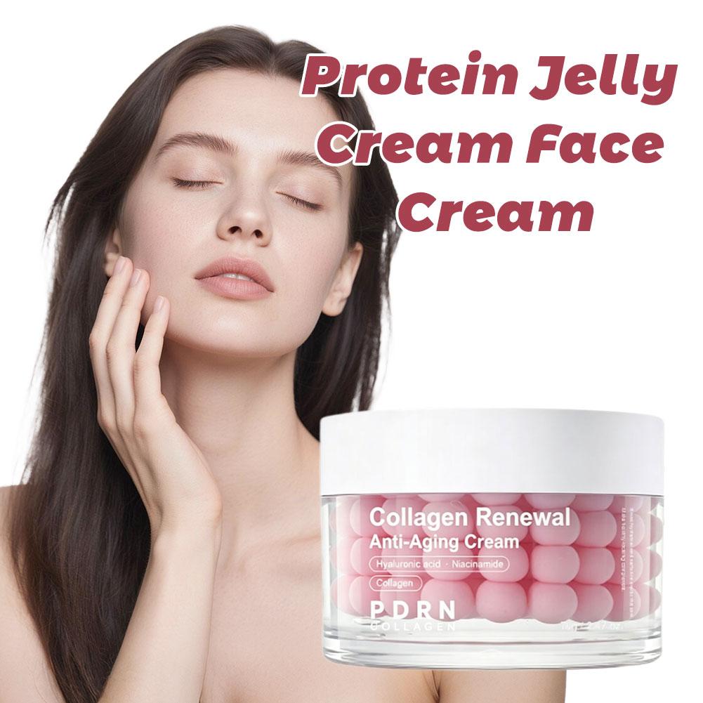 1-3PCS Krim Jelly Kolagen Pept - Skincare Niacinamide ulasan dan harga