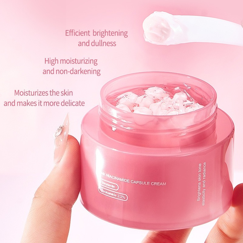 Krim Kapsul Kolagen Pink PDRN  - Skincare Niacinamide ulasan dan harga