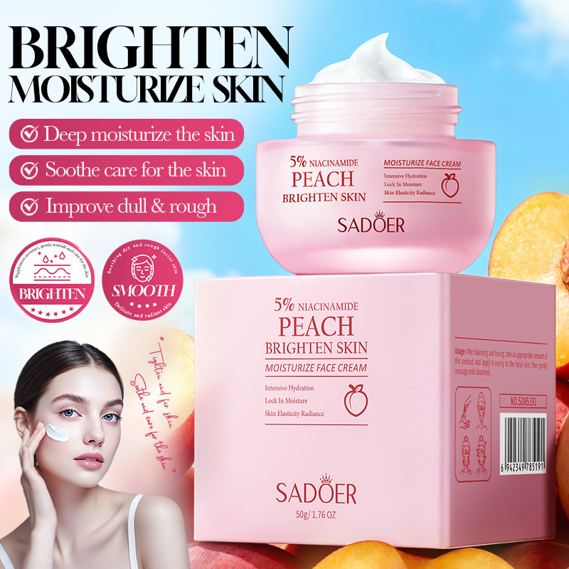 SADOER Peach Niacinamide Brigh - Skincare Niacinamide ulasan dan harga