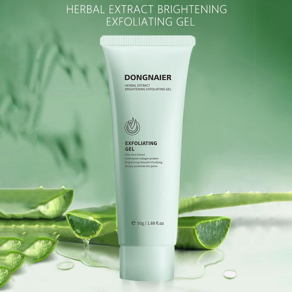 Gel Pengelupas Pencerah, Krim  - Skincare Herbal ulasan dan harga
