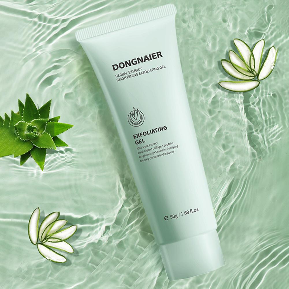 Gel Pengelupas Pencerah, Krim  - Skincare Herbal ulasan dan harga