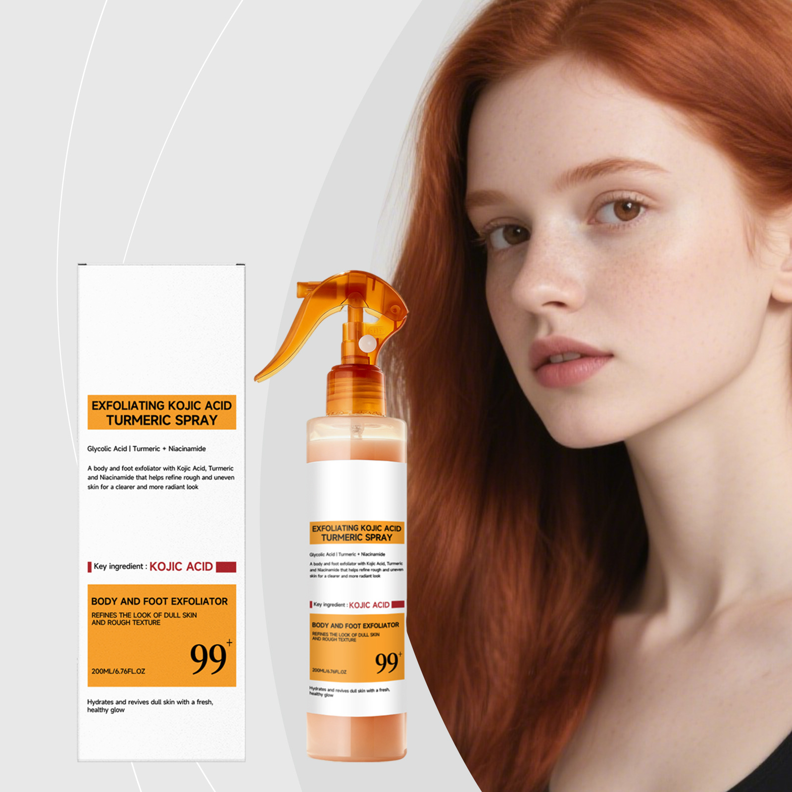 Semprotan Perawatan Kunyit Asa - Skincare Niacinamide ulasan dan harga