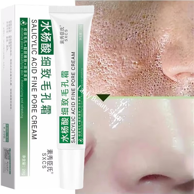 Krim Pengecil Pori Asam Salisi - Skincare Salicylic Acid ulasan dan harga